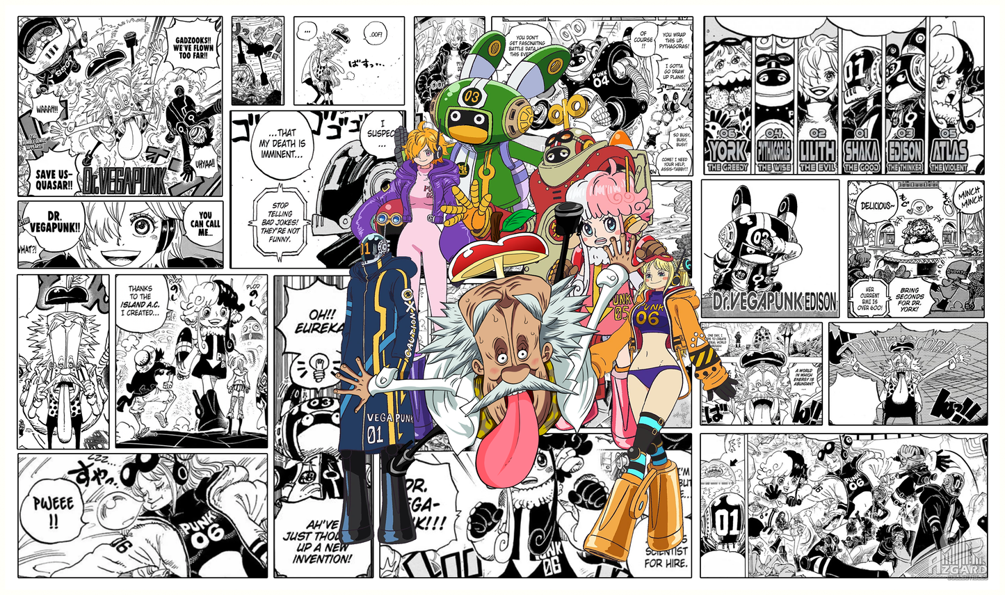 Playmat - Custom Design - Vegapunk