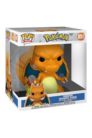 Pokemon Super Sized Jumbo POP! Vinyl Figure Charizard (EMEA) 25 cm