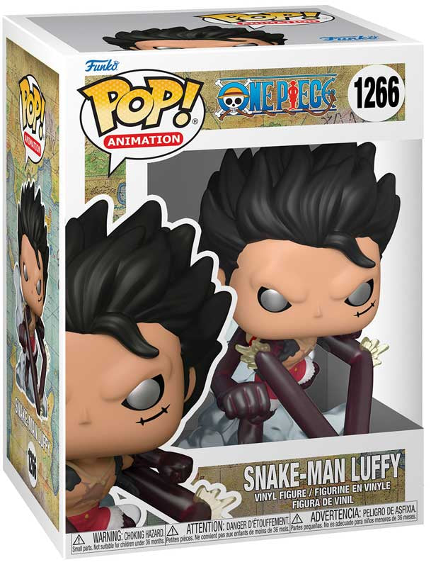 One Piece POP! Animation Vinyl Figure Snake Man Luffy 9 cm