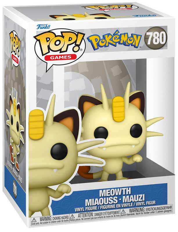 Pokemon POP! Games Vinyl Figure Meowth (EMEA) 9 cm