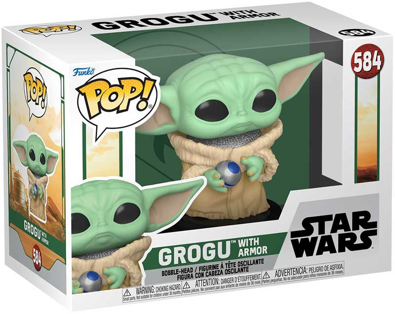Star Wars POP! Animation Vinyl Figure BOBF - Grogu 9 cm