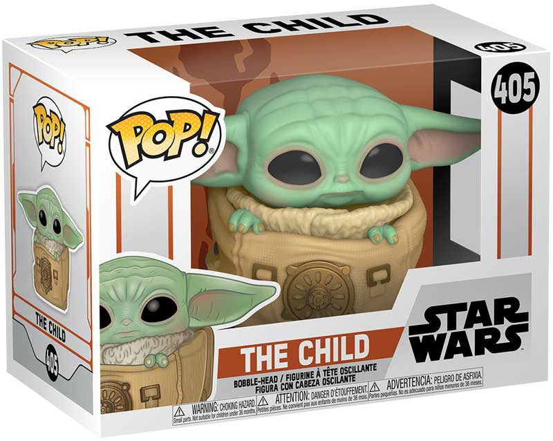 Star Wars POP! Animation Vinyl Figure The Mandalorian - The Child with Bag 9 cm