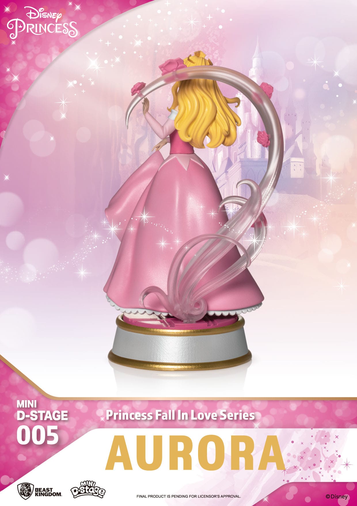 Disney Mini Diorama Stage Statues Princess Fall In Love Series 12 cm (RANDOM)