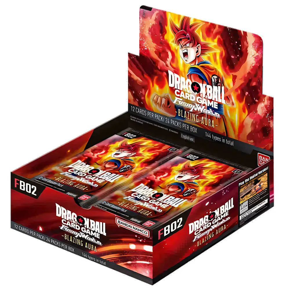 Dragon Ball Super Card Game: Fusion World Blazing Aura Booster Display FB02