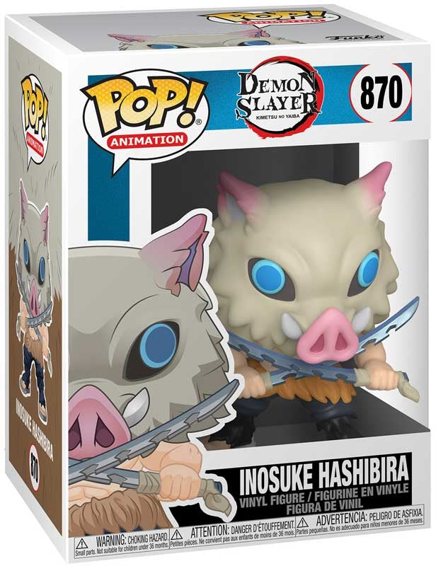 Demon Slayer POP! Animation Vinyl Figure Inosuke Hashibira 9 cm