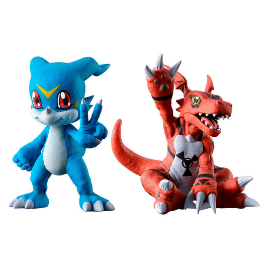 Digimon - Two Forces That Radiate Light - Veemon & Guilmon - Ichibansho figures 5cm