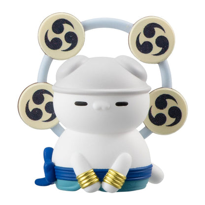 One Piece Mega Cat Project Trading Figure 8-Pack NyanPieceNyan! Ver. Luffy with Rivals 3 cm