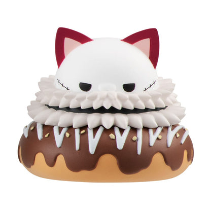 One Piece Mega Cat Project Trading Figure 8-Pack NyanPieceNyan! Ver. Luffy with Rivals 3 cm